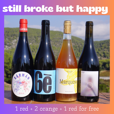 Pack de 4 vinos Millennials